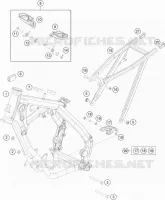 CADRE pour KTM 65 SX de 2021