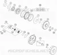 EMBRAYAGE pour KTM 65 SX de 2021