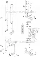 FOURCHE / T DE FOURCHE pour KTM 65 SX de 2021
