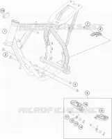 CADRE pour KTM 50 SX FACTORY EDITION de 2021
