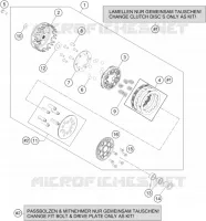 EMBRAYAGE pour KTM 50 SX FACTORY EDITION de 2021