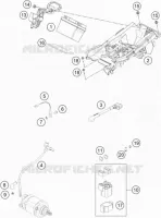 BATTERIE pour KTM 450 XC-F de 2022