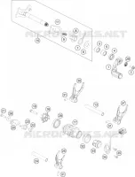 MECANISME DE SELECTION DE VITESSES pour KTM 450 XC-F de 2022