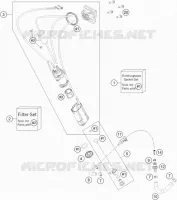 POMPE A ESSENCE pour KTM 450 XC-F de 2022