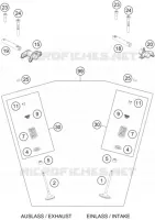 SOUPAPES pour KTM 450 XC-F de 2022