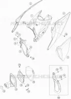 FILTRE A AIR pour KTM 500 XCF-W de 2022