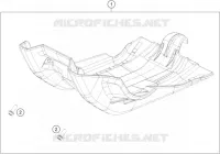 PROTECTION MOTEUR pour KTM 500 XCF-W de 2022