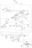 BRAS OSCILLANT  pour KTM 300 EXC TPI ERZBERGRODEO de 2022
