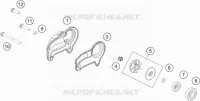 POMPE A EAU pour KTM 300 EXC TPI ERZBERGRODEO de 2022