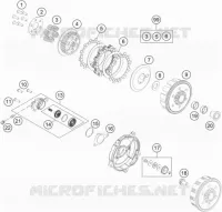 EMBRAYAGE pour KTM 65 SX de 2022