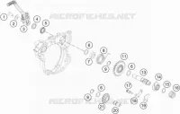KICK pour KTM 65 SX de 2022
