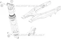 AMORTISSEUR pour KTM 350 SX-F de 2023