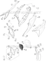 FILTRE A AIR pour KTM 350 SX-F de 2023