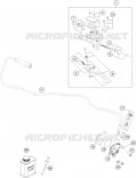 MAITRE CYLINDRE D'EMBRAYAGE pour KTM 350 SX-F de 2023