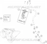 POMPE A ESSENCE pour KTM 350 SX-F de 2023