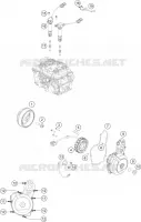 ALLUMAGE pour KTM 790 DUKE L A2 orange de 2022
