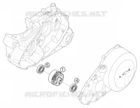 ARBRE D'EQUILIBRAGE pour KTM 640 DUKE II LIME de 2001