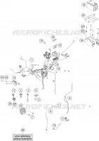 FAISCEAU ELECTRIQUE pour KTM RC 125 white de 2022