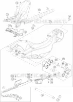 BRAS OSCILLANT  pour KTM 1290 SUPER DUKE R black de 2023