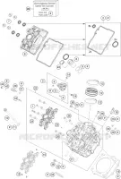 CULASSE AVANT pour KTM 1290 SUPER DUKE R black de 2023
