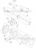 DEMARREUR ELECTRIQUE pour KTM 1290 SUPER DUKE R black de 2023
