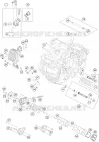 POMPE A HUILE pour KTM 1290 SUPER DUKE R black de 2023