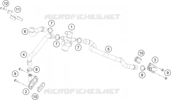 SECONDARY AIR SYSTEM SAS KTM Moto 1290 2023 Super Duke  1290 SUPER DUKE R black