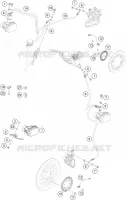 ABS pour KTM 250 DUKE black de 2023
