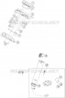 CONTACTEUR A CLE pour KTM 250 DUKE black de 2023