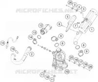 ECHAPPEMENT pour KTM 250 DUKE black de 2023
