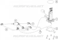 POMPE A ESSENCE pour KTM 250 DUKE black de 2023
