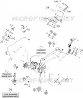 FAISCEAU ELECTRIQUE pour KTM 390 ADVENTURE black de 2023