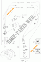 POMPE A ESSENCE pour KTM 690 DUKE WHITE ABS de 2013