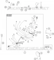 FAISCEAU ELECTRIQUE pour KTM 690 DUKE BLACK ABS de 2013