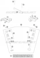 SOUPAPES pour KTM 690 DUKE BLACK ABS de 2013