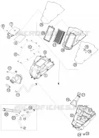 FILTRE A AIR pour KTM 690 DUKE BLACK de 2010