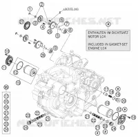POMPE A HUILE pour KTM 690 DUKE BLACK de 2010