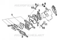 BOITE A CLAPETS pour KTM 125 STING de 1998