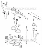 CONTACTEUR A CLE pour KTM 125 STING de 1998