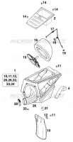 FILTRE A AIR pour KTM 125 STING de 1998