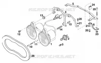 PHARE / FEU ARRIERE pour KTM 125 STING de 1998