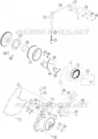 ALLUMAGE pour KTM 390 DUKE WHITE de 2018