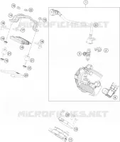 BOITIER PAPILLON INJECTION pour KTM 390 DUKE WHITE de 2018