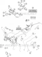 FAISCEAU ELECTRIQUE pour KTM 390 DUKE WHITE de 2018