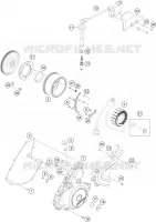ALLUMAGE pour KTM 390 DUKE WHITE de 2017