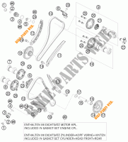 DISTRIBUTION pour KTM 1190 RC8 R TRACK de 2011