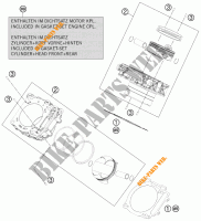 CYLINDRE pour KTM 1190 RC8 R TRACK de 2010