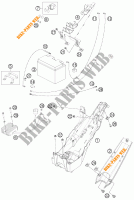 BATTERIE pour KTM 1190 RC8 R WHITE de 2014