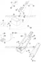 BATTERIE pour KTM 1190 RC8 R TRACK de 2012