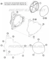 CARTER EMBRAYAGE pour KTM 1190 RC8 R TRACK de 2012